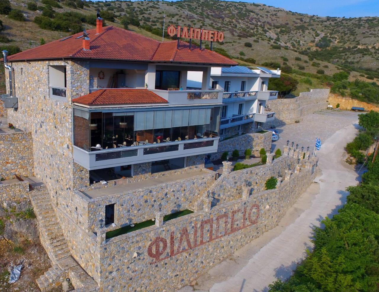 Philippeio Hotel Krinidhes Bagian luar foto